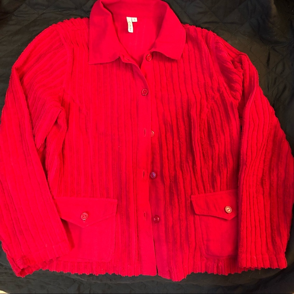 Vintage Focus CHENILLE sweater shirt